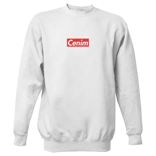 Mikina bez kapuce Unisex s potiskem mikina cenim